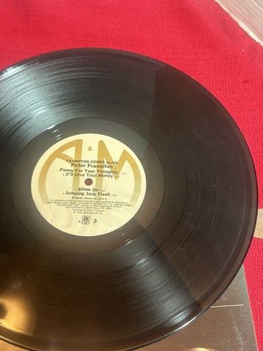 PETER FRAMPTON Frampton Comes Alive 2LP A&M SP-6505 Gatefold 1A NM/NM - Picture 8 of 9