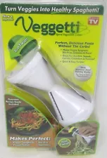 Veggetti Spiral Vegetable Cutter as seen on TV.  New!