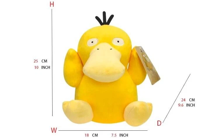 Enton Stofftier Plüsch Figur Kuscheltier Anime Plush Figure ca. 25 cm NEU - Bild 2 von 2