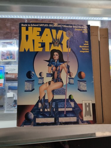 VTG Heavy Metal Magazine 1984 Complete Lot January thru December FN/VF Est. 1977 - Picture 12 of 15