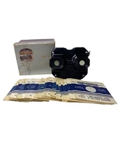 Vintage Sawyers View-Master 3D Slide Viewer Bakelite Model C w/ 23 Reels & Box