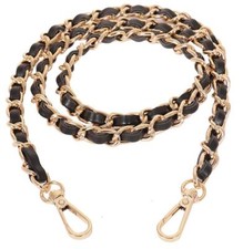 Purse Chain Strap Crossbody Bag Chains Strap Handbag Chain Leather Chain Stra...