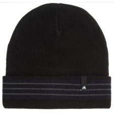 Adidas - Men's Climawarm Beanie - Black - Core Fold  - OSFM - NWT