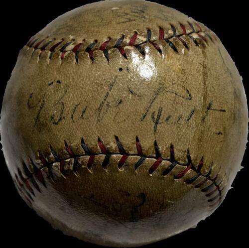 1929 Yankees Team Autographed/Signed Baseball - Babe Ruth, Lou Gehrig & More! - Picture 1 of 21