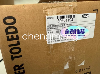 1PCS NEW METTLER TOLED IND360 30601194 Weighing display controller