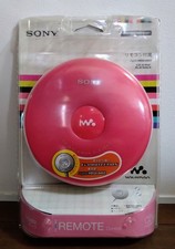 Sony D-EJ002 Walkman Portable CD Player Pink Tested Working Japan Audio Used