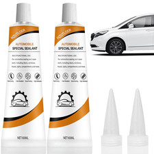200ML Black Windshield Sealant,Automotive Glass Sealant,High Bonding Strength,Fa