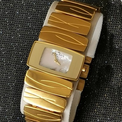 Skagen Swiss 593SGXG Damenuhr Schmuckuhr vergoldet *NEU*