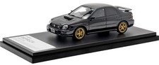 Hi Story 1/43 Subaru IMPREZA WRX STi (2001) Midnight Black Mica