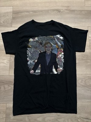 Elton John 2016 Wonderful Crazy Night Tour T-Shirt Adult Medium