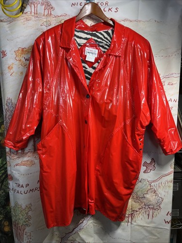 Kenn Sporn Wippette Vinyl Trench coat
