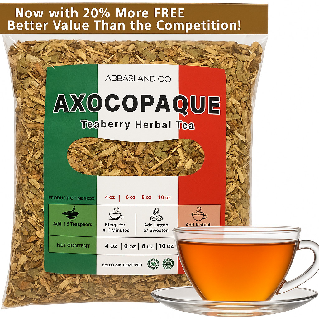 5oz Axocopaque hierba/te , Wintergreen herbs, Gaultheria pro