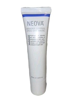 NEOVA Serious Glypeel Peel Off Mask 2.0fl.oz. New Sealed No Box