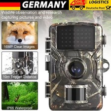 Wildkamera mit Nachtsicht Bewegungsmelder 1080P Wildtierkamera Jagdkamera Kamera