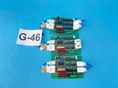 Lot of 3 TEL Tokyo Electron RS232-485 Interface Boards 1881-010253-12