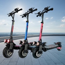 Folding Electric Scooter X6 PRO 2400W,for Adults 48V 21Ah Dual Motor 50-55 Km/P2