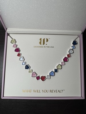 Bomb Party Jewel Candy Heart Necklace-Journey Within