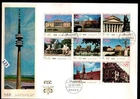 ST YEMEN 1970 - FDC - OLYMPICS - GERMANY - ARCHITECTURE