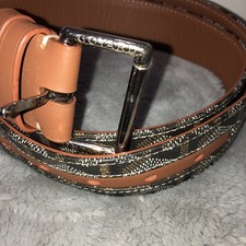 Authentic Maison Goyard Florida Belt GoyardTan Size 95 / 38