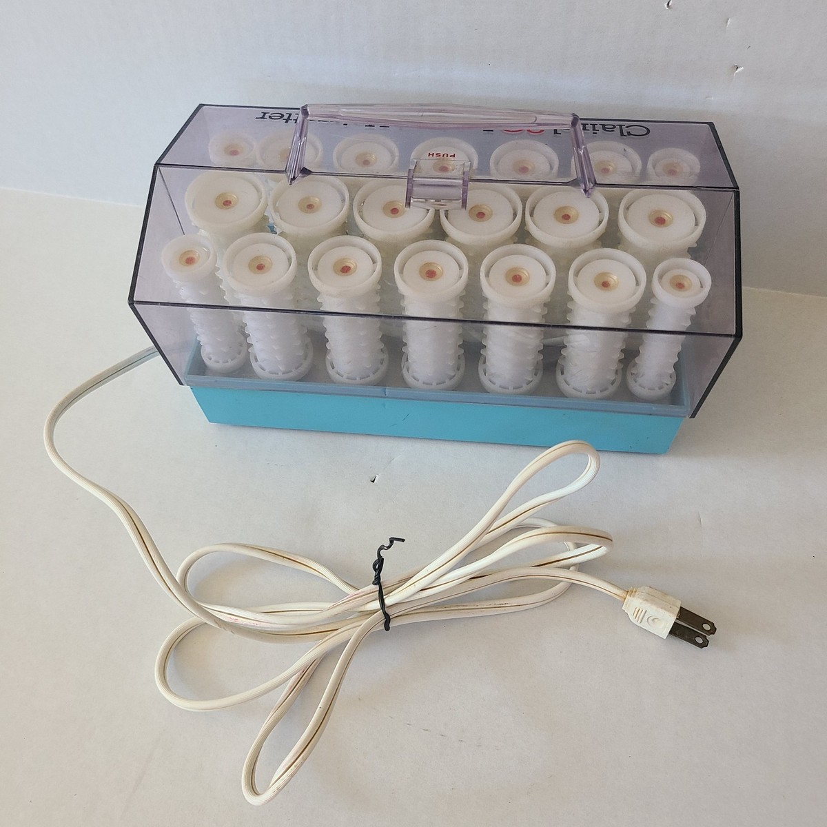 Vintage Clairol 20 Instant Hair Setter Hot Roller Set No Clips