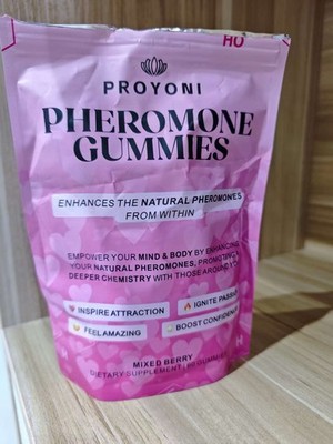  ProYoni Pheromone Gummies -  Enhance Natural Pheromones - 60 Count