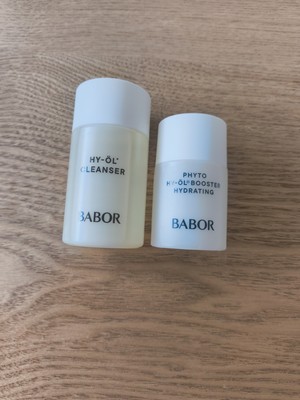 Babor  cleanser set Hy-Öl Cleanser 50ml Phyto Hy-Öl Booster Hydrating 30ml neu