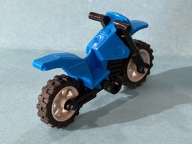 LEGO Jurassic World - Blue Motorcycle Part 50860c05 ONLY - NO Cracks/Scratches