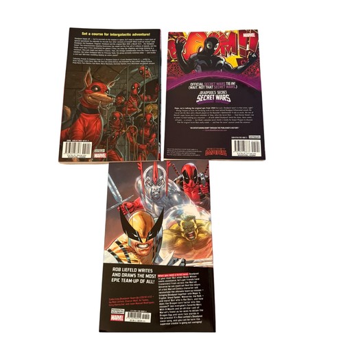 Deadpool Classic Secret Wars & Team-Up Comic Books Set Of 3 Marvel Graphic Novel - Picture 4 of 4