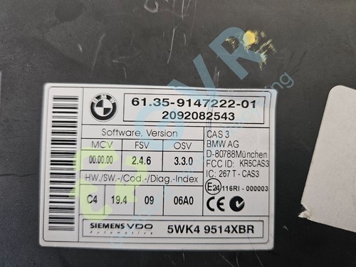 BMW X5 E70 Engine ECU Kit 8509036 - Picture 7 of 13
