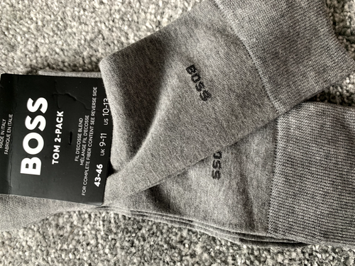 Paquetes de 2 pares de calcetines TOM Hugo Boss en varios colores/tallas - Originalmente 21€ - Imagen 5 de 7