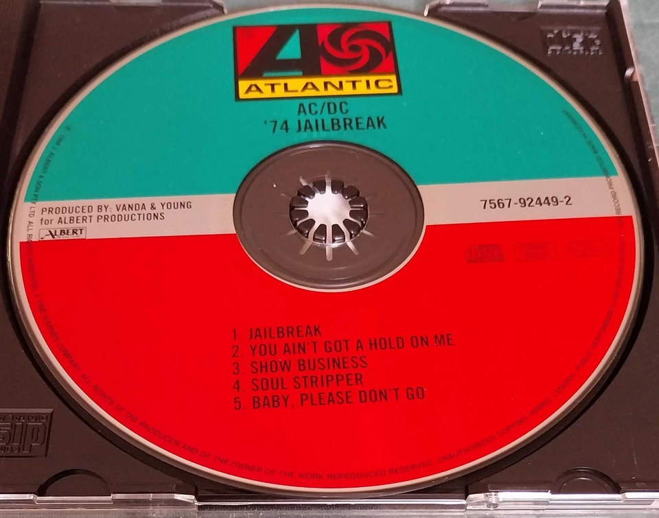 CD Ac/Dc '74 Jailbreak (Remastered) - Bild 3 von 3