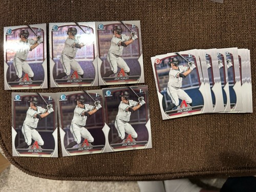 2023 Bowman Draft Lot Of 30 Rookie Rc Chrome Arizona Diamondbacks Jack Hurley