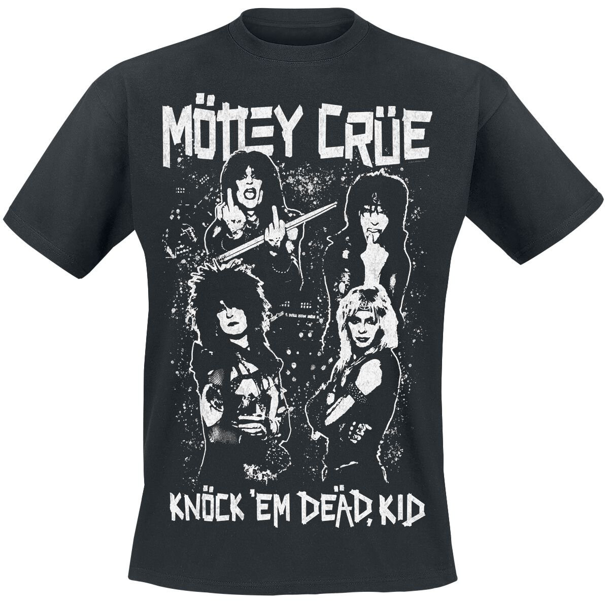 Футболка Mötley Crüe Herren Сразит их наповал, Kid Redux schwarz