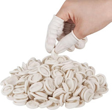 210 Pcs Finger Cots - Disposable Finger Protectors - Latex Rubber Finger Covers