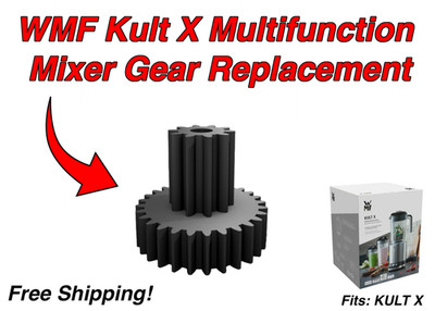 WMF Kult X Multifunction Mixer REPLACEMENT GEAR 3D Printed Part Free Shipping