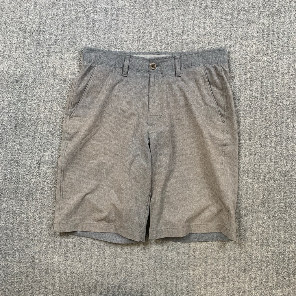 Under Armour Shorts Mens 32 Grey Match Play Vented HeatGear Performance Golf thumbnail 2