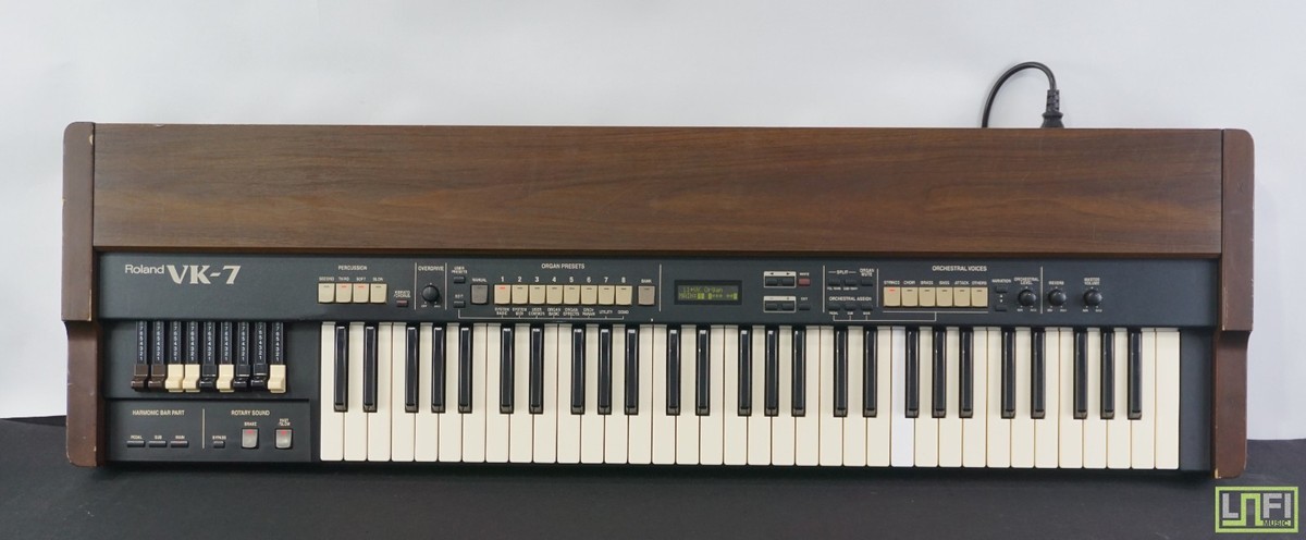Roland VK-7 コンボオルガン ローランド 廃盤 61鍵盤 ライブ機材 Roland VK-7 Combo Organ 90's Polyphonic Virtual ToneWheel Keyboard