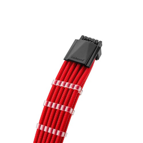 CableMod C-Series Pro ModMesh 12VHPWR auf 3x PCI-e Kabel für Corsair - 60cm, rot - Bild 2 von 3