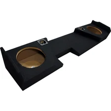 2014 - 2018 GMC Sierra Double Cab Truck Dual 10" Sub Box Subwoofer Enclosure