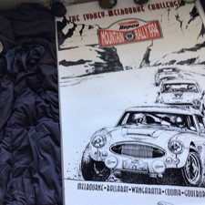Poster Repco Mountain Rally 1994 Jaguar Sydney Melbourne Challenge Austin-Healey