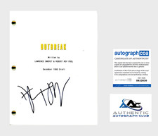 DUSTIN HOFFMAN AUTOGRAPH SIGNED OUTBREAK FULL SCRIPT ACOA