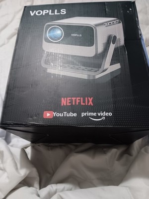 Netflix Official AI Auto Focus VOPLLS 4K Projector w/ WiFi, Bluetooth, 3D, DoIby