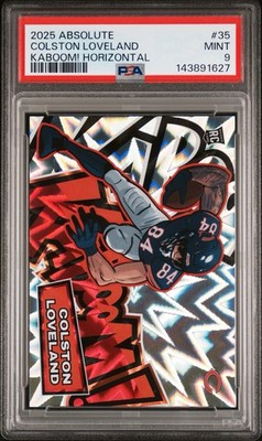 2025 Panini Absolute - Kaboom! Horizontal Colston Loveland #35 (RC