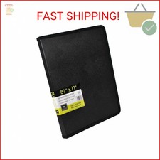 Filexec Products Art Presentation Book, 8.5"x11", 24Page/48 Views 93230 ,Black