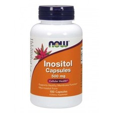 Now Foods Inositol 500 mg 100 Kapseln
