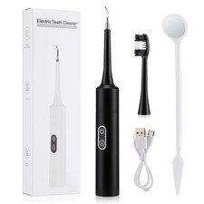 Dental Scaler Electric Sonic Tartar Calculus Plaque Remover Tooth Stains Tool US