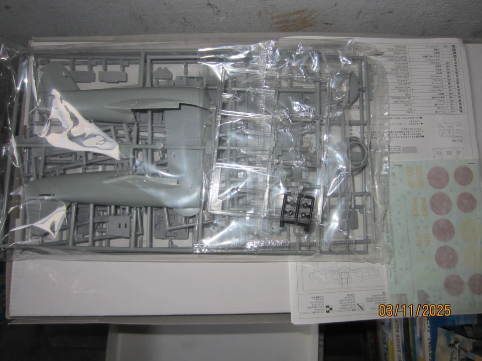 1/48 Hasegawa Kawanishi N1K1-Jb Shiden (George) Type 11 Otsu - Immagine 2 di 2