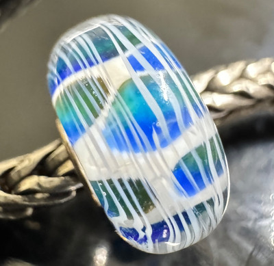 NEW  Trollbeads Beautiful Tsunami Waves EVENT ONLY UNIQUE OOAK