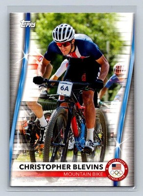 2021 Topps USA Olympics #39 Christopher Blevins Mountain Bike (C)