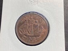 1959 Q Elizabeth II Half Penny nice Coin!&hellip;.